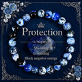 Blue Fire Agate Protection Bracelet
