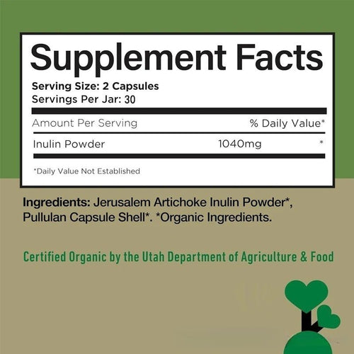 Organic Inulin Capsules
